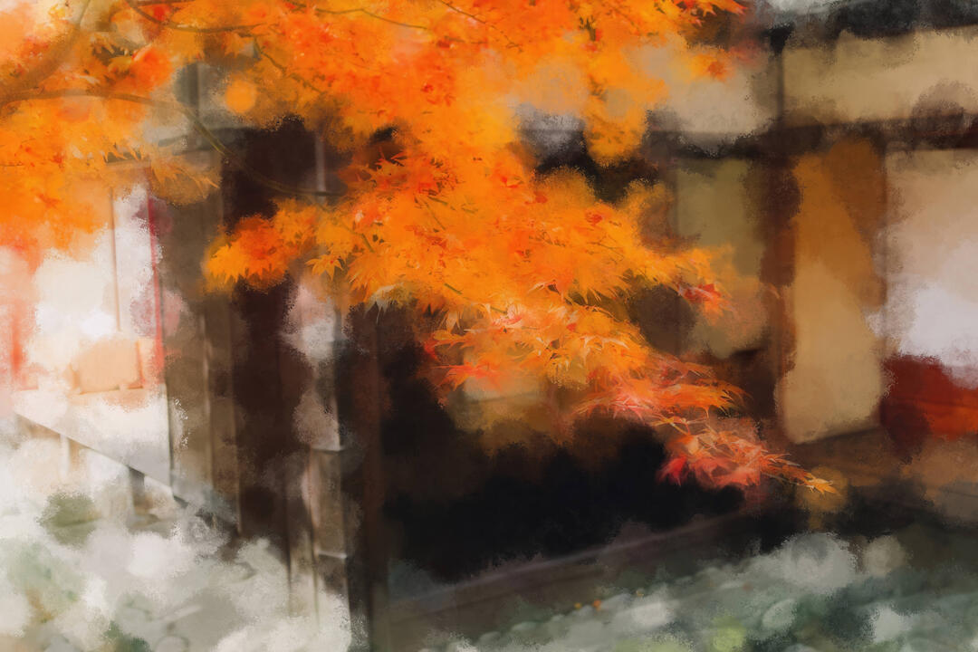 Fall Tea House